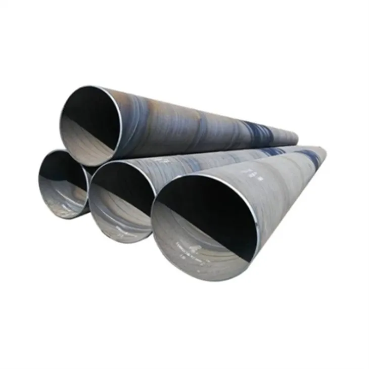 Fabryczna rura stalowa spawana spiralnie z czarnej wody
