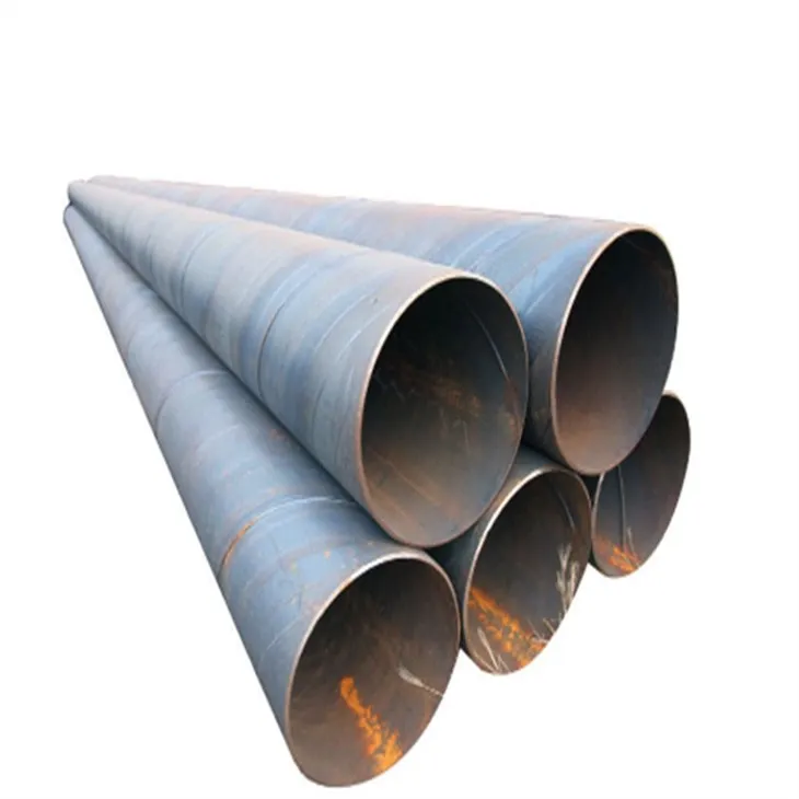 Rura spawana spiralnie z czarnego węgla Q235